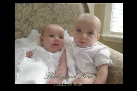 Shelby and Noah after their Baptism