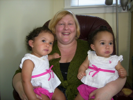 My twin granddaughters