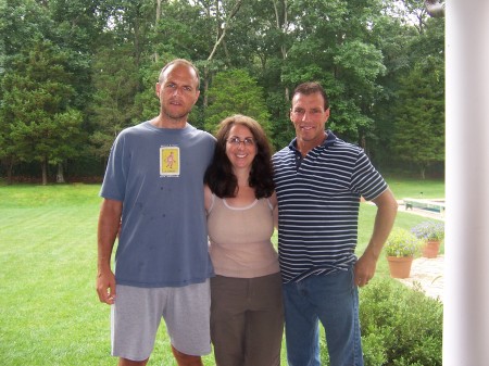 Cara with brothers Cliff and Dan