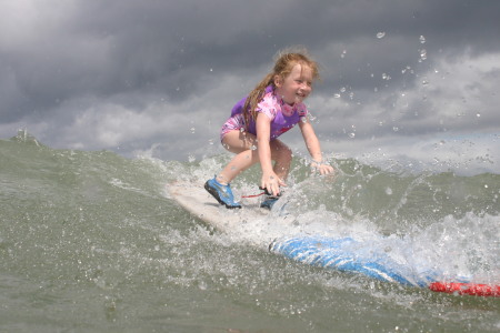 Surfing In Maui