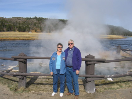 At Yellowstone National Park 2006