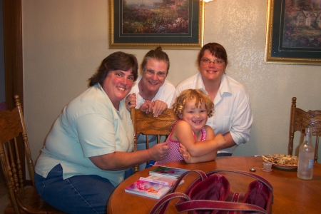 me,my sis, my mom and my grand daughter