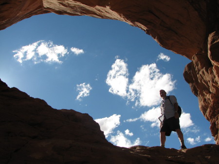 Rob at Arches Nat'l Park