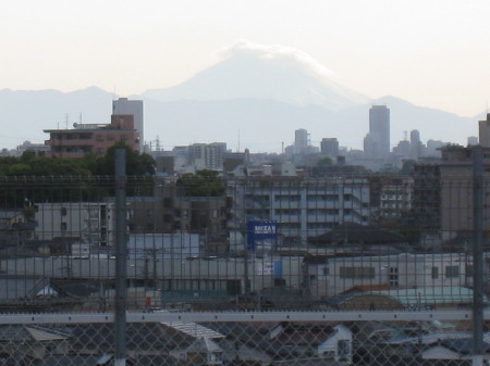 Mt. Fuji from my location