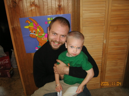 my brother Joe and my nephew