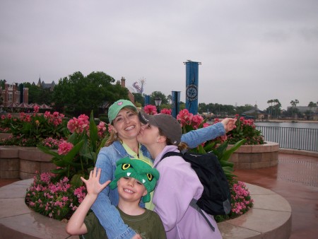 Family at  Epcot