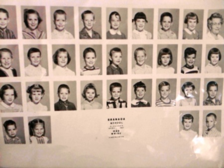 Granada Elementary Class photos, 1960 