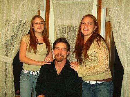 My oldest son, Glenn and his daughters