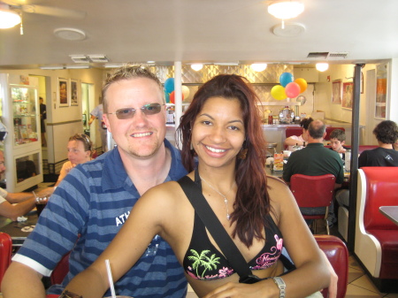 Johnny Rockets in South Beach, Miami