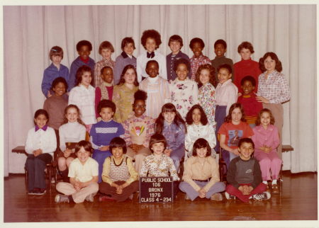 4h Grade Class Pic.  PS 106 in The Bronx