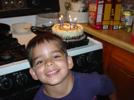 My youngest, Seth on his 6th b-day 8-23-2005