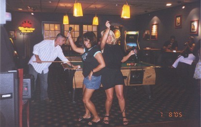 This is Maria and Me doing Kareoke in Pittsburgh, PA