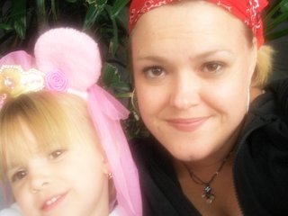 me and my baby girl at disney