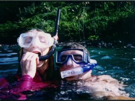 Snorkling in Kuai