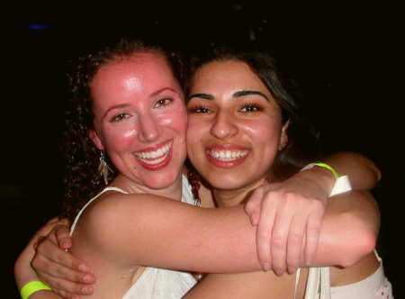 Rabia & I in the Bahamas spring break '05