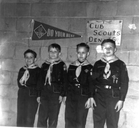 1954 Cub Scouts Van Zile School