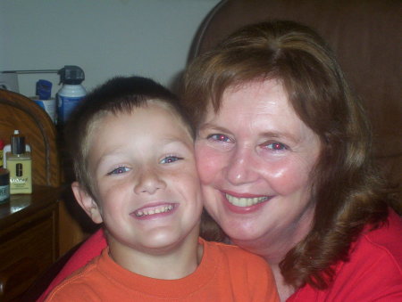 my mom and my son