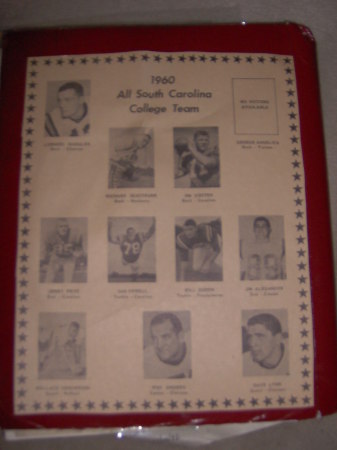 1960 SC College All State Team