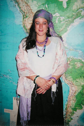 Laura on Halloween 2002.