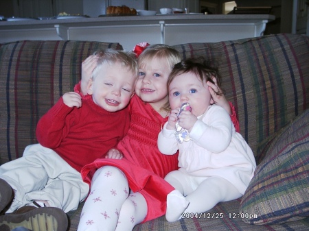 Holden, Payton(cousin), and Baby Hayden