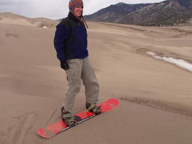 boarding great sand dunes nm (2002)