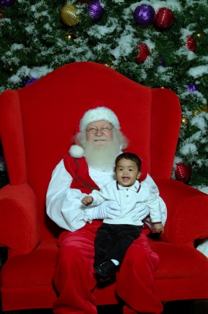 Taggy & Santa 2005