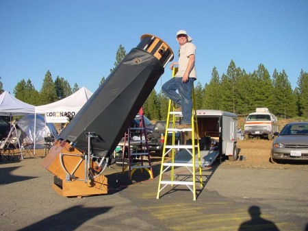 Paul and his telescope