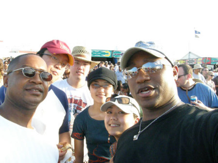 Me and my bro at Jazzfest 2007