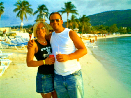 Me and Spiro in Jamacia March 06