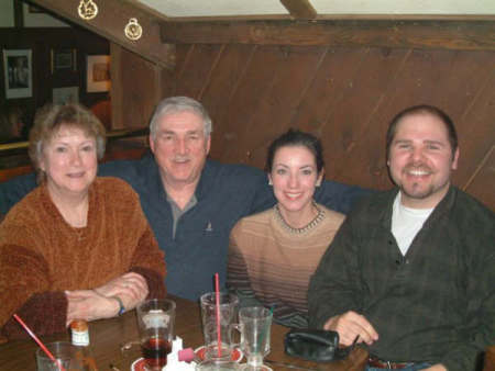 Jane, Dad, me, and Dan