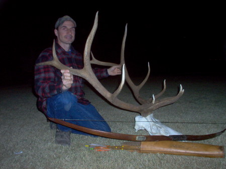 My husband Dan and his latest Colorado trophy.