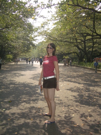 Walk through Ueno Park. Tokyo, Japan