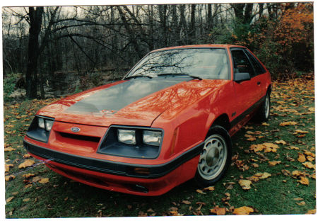 The famous Mustang GT 1986