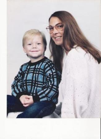 Me & my son Adam when he was 3 & I was 35