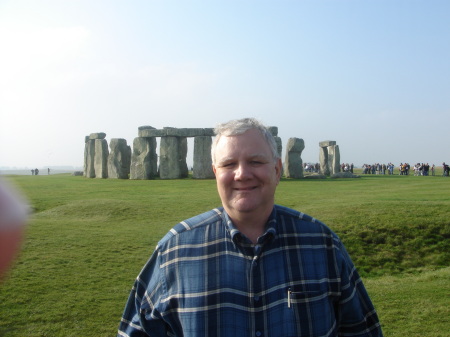 Bob at Stonehenge UK