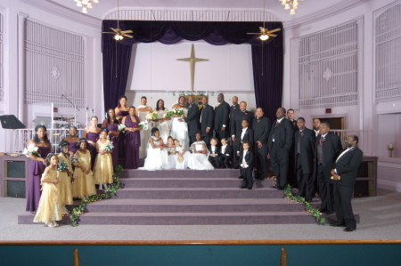 Our Wedding Party ~~ March 12, 2005