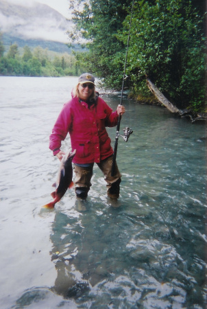 Fishing on the Kenai, Alaska
