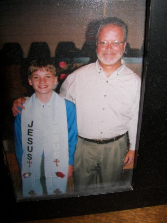 my son, Josh and me, 2003