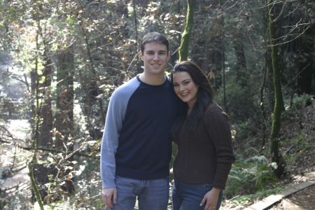 My wonderful wife and I - Engagement photo2006