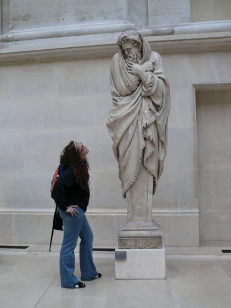 Visiting the Louvre Museum