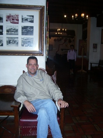 Me at the LaFonda Hotel SanteFe NM