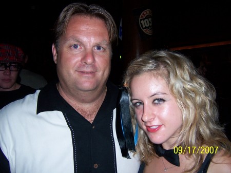 Me and Donna C. at the Viper Room, Hollywood.