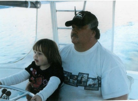 My daughter and I cruising the Chesapeake