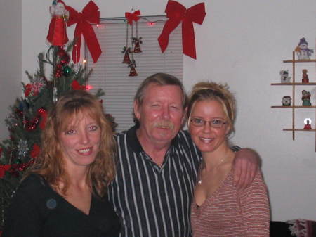 me my dad and sister