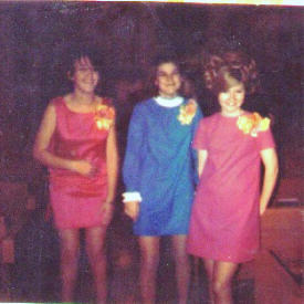 This was from my wedding, Jan 31, 1970.  Recognize them?