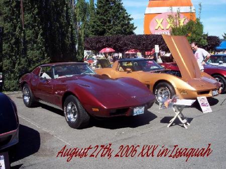 1977 Corvette at XXX  in Isaquah