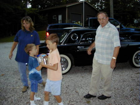 Dana, Papaw, and the boys