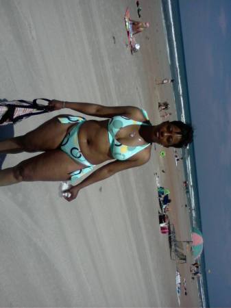 at the beach in daytona