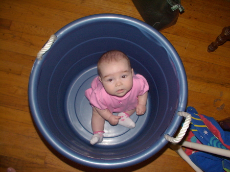 stuck in a bucket