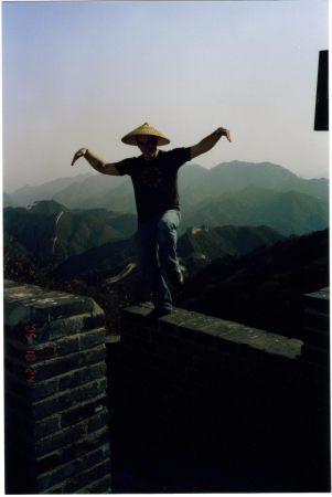 me on the great wall of china!